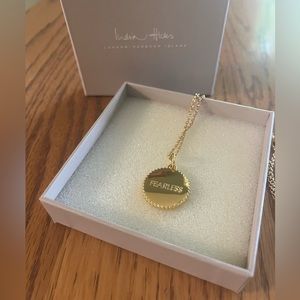 India Hicks “Fearless” Pendant and Chain